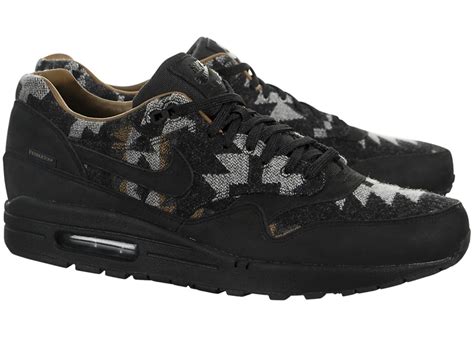 Nike Air Max 1 QS Pendleton Black Grey Men's 